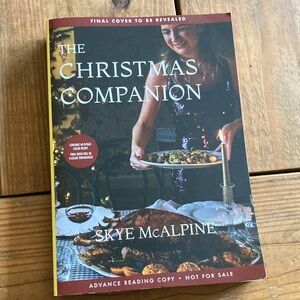 The Christmas Companion by - Red and Brown Cover skye mcalpine ARC